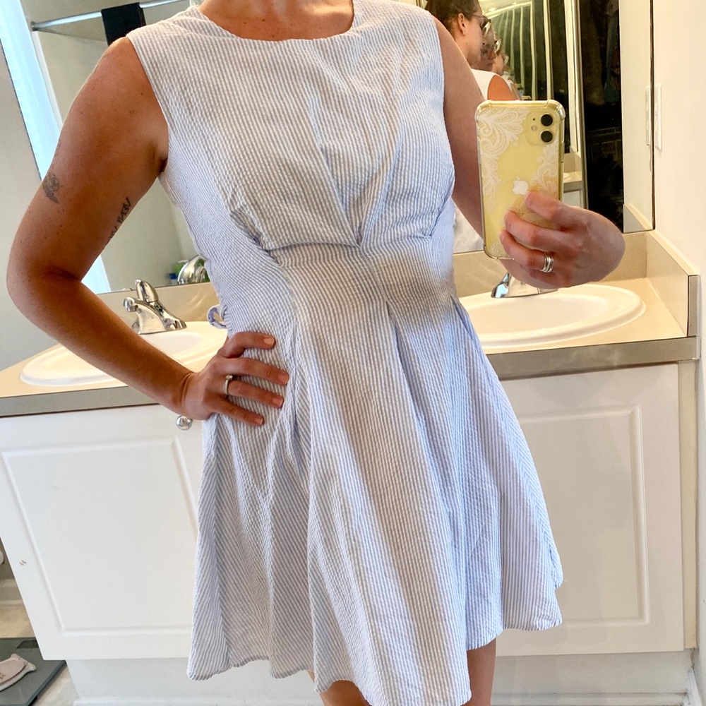 Seersucker dress